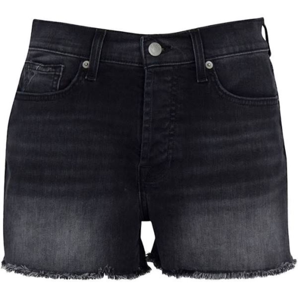 FCAE 7 For All Mankind Monroe High Waist Cutoff Denim Shorts in Ashbury